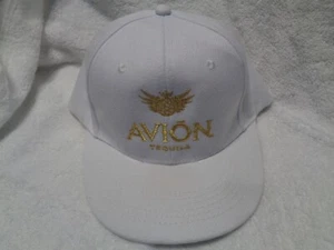 AVION TEQUILA HAT / BASEBALL CAP - WHITE / GOLD - BRAND NEW! - Picture 1 of 5