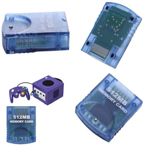 Tarjeta de memoria de EE. UU. para Nintendo Gamecube Wii 512 MB - Imagen 1 de 9
