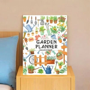 Colorful Floral Garden Planner Paper Horticultural Record For Home Gardeners - Picture 1 of 12