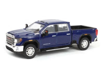 GMC Sierra 2500HD SLT 2022 - Modelo azul escala 1:64 - Karson Diecast Co. 51561B Foto 1 de 4