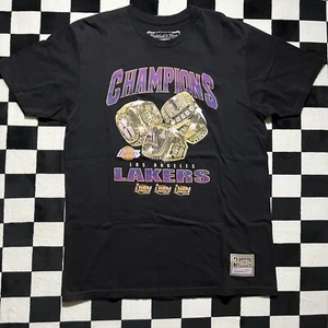 Camiseta negra Mitchell & Ness NBA Los Angeles Lakers Kobe Showtime Champion - Imagen 1 de 4