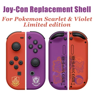 For Pokemon Scarlet Violet Edition Replacement Shell for Nintendo Switch Joy-Con