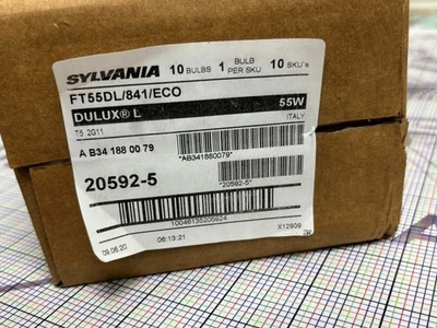 Sylvania FT55DL/841/ECO DULUX L 55W T5 2G11 BOX OF 10 - Image 1 of 4