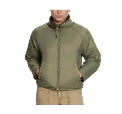 Bass Outdoor Women’s Reversible Fleece Zip Jacket Deep Lichen Green M NEW! - Image 1 of 4