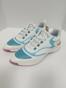 Ashley Park X Skechers Steet Glam donna taglia 8,5 stringate blu bianco comfort città - Foto 1 di 12