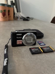 Rollei Compactline 360 Digitalkamera – 14 MP – HD Video – mit Zubehörpaket - Bild 1 von 6