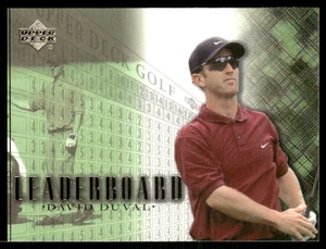 2001 Upper Deck PGA Golf Tour Leaderboard David Duval #97 - Picture 1 of 2