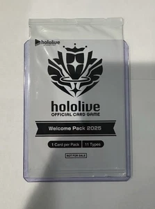 HOLOLIVE TCG Juego de Cartas Oficial PROMOCIÓN Paquete de Bienvenida 2025 Anime Expo AX 2025 - Imagen 1 de 2