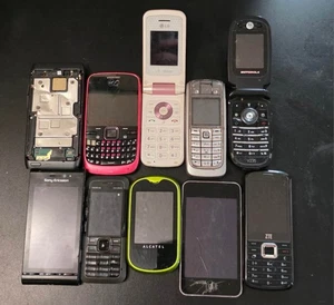 Job Lot 252 - 10x Untested Nokia Apple Faulty Mobile Phones Spares Repairs - Photo 1 sur 2