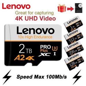 Lenovo 2TB SD Card 1TB High Speed HD Video Card 512GB MINI Memory Card - Picture 1 of 13