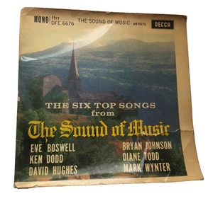 The Six Top Songs From The Sound Of Music 7” Vinyl LP - Picture 1 of 4
