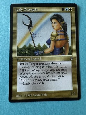 Lady Evangela Legends MTG Magic the Gathering Never Played - Image 1 of 3