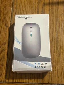 WIRELESS USB MOUSE SCROLL SLIM CORDLESS OPTICAL - Zdjęcie 1 z 6