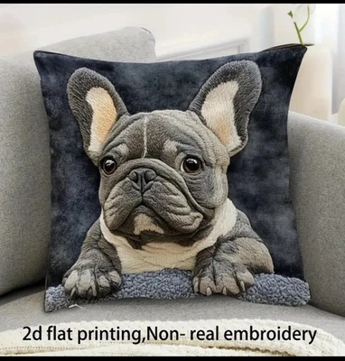 Funda de almohada Bulldog Francés Foto 1 de 4