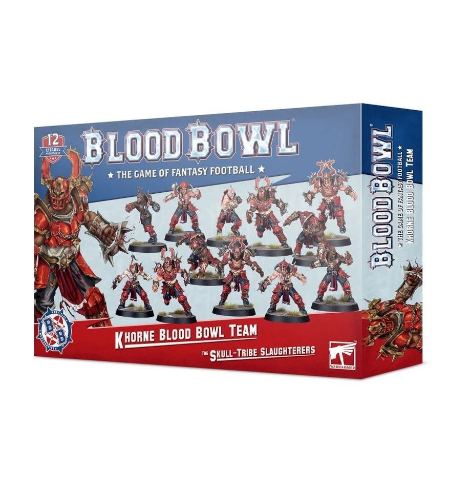 Games Workshop Blood Bowl Slaughterers Khorne Team Miniature - GW202-19