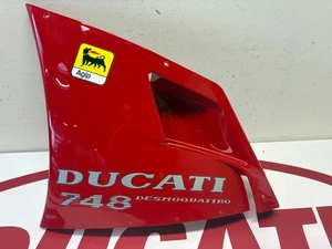 Ducati left hand upper fairing Red 748 916 996 48010391A - Picture 1 of 8