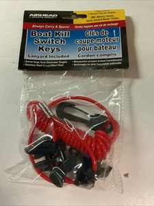 Airhead Boat Kill Switch Keys With Lanyard BKS-6 - Picture 1 of 1