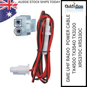 GME CB Radio Power Lead Cable TX4500 TX3540 TX3100 XRS370C XRS330C - Picture 1 of 3
