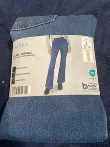 Jeggings Jean Serra Bootcut Azul Nuevos Grandes 12-14 - Imagen 1 de 2