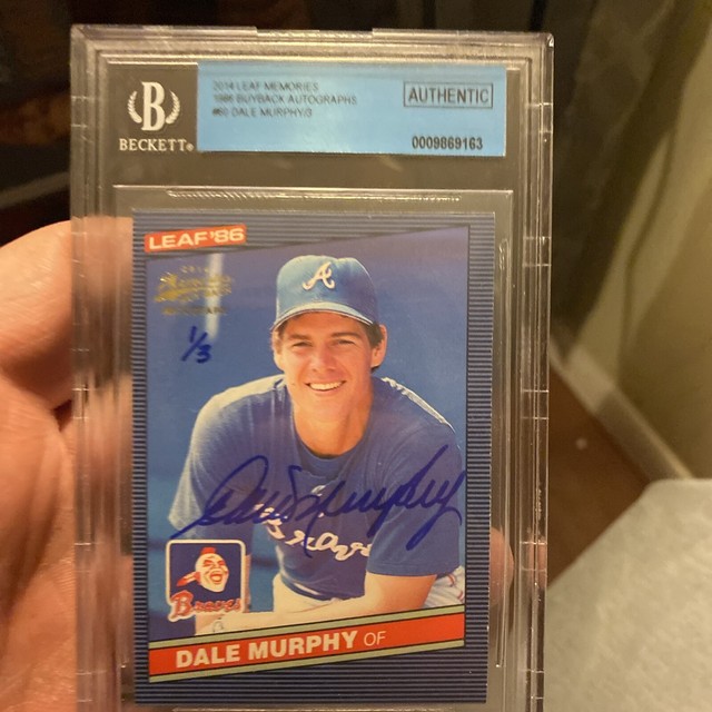 Baseball, 1988 Star Platinum Edition Dale Murphy All Time Set: Mike's 1988 Star  Platinum Dale Murphy Set