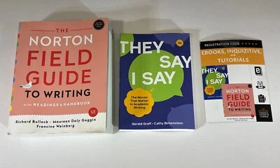 The Norton Field Guide to Writing + They Say I Say 5e Books + Online Access Code - Image 1 of 4