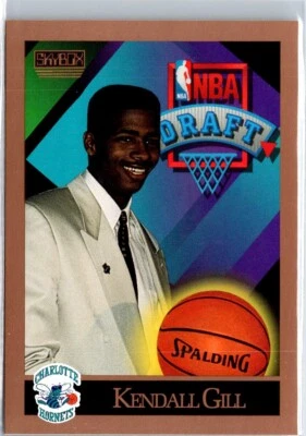 Kendall Gill RC 1990-91 Skybox Rookie #356 🏀 Hornets - Image 1 of 2