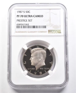 1987-S Kennedy Half Dollar Prestige Set PF70 UCAM NGC *2045 - Picture 1 of 3