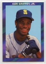 1990 Pacific Cards & Comics "Junior" Set - #NNO(b) - Ken Griffey Jr. - Mariners