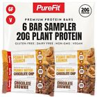Purefit Vegan Protein Bars 20G Plant Based Protein Bar Sampler Variety Pack 6...