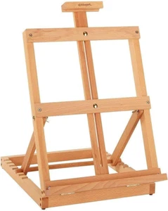 705N Cavalletto da Tavolo H-Frame Studio Artisti, Può contenere fino a 23" Tela, Legno Massello, - Foto 1 di 10