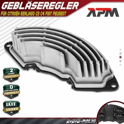 Centralina pre-resistenza regolatore ventola per Citroen Berlingo C3 C4 Fiat Peugeot - Immagine 1 di 4