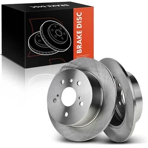 Disc Brake Rotors for Toyota Camry 2012-2017 Avalon 2013-2018 Lexus ES300h Rear - Picture 1 of 8