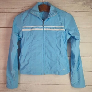 Women's VTG Nike Mini Swoosh Lightweight Track Jacket Y2K Size XS - Picture 1 of 10