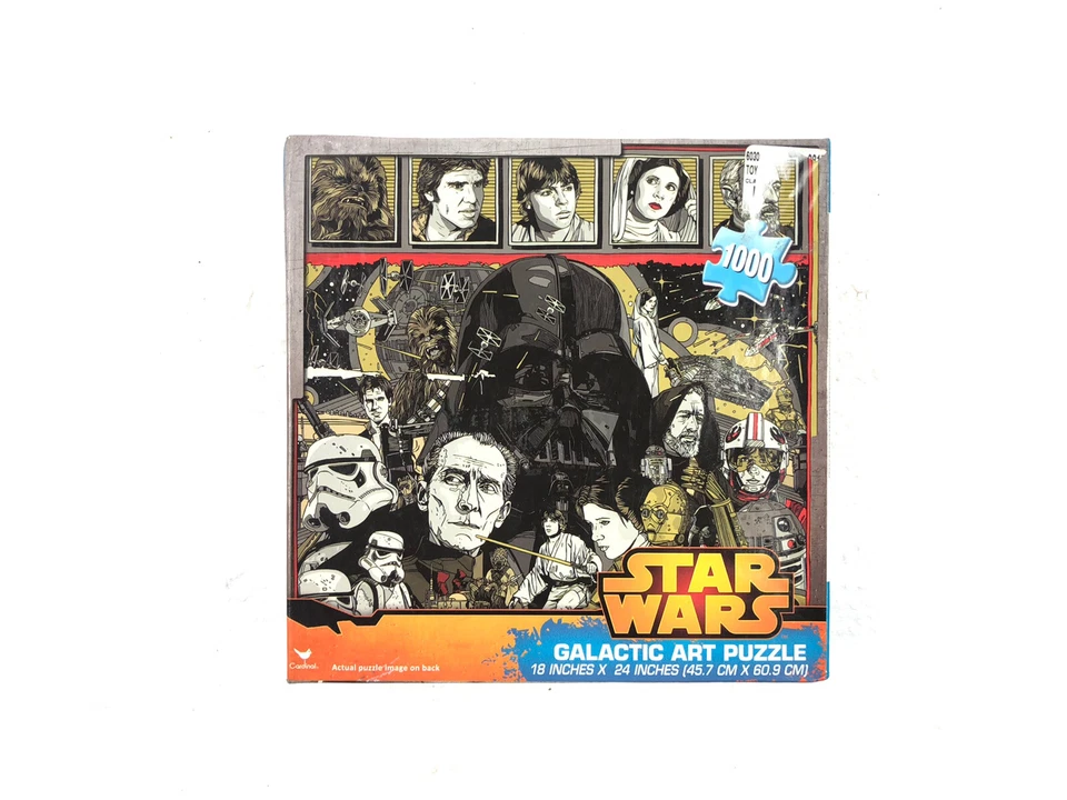 Star Wars 18in X 24in 1000 Piece Galactic Art Puzzle