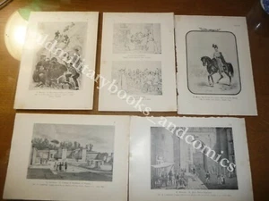 15 STAMPE B/N ILLUSTRATE FRONTE E RETRO SCENE DI VITA QUOTIDIANA NAPOLETANA - Bild 1 von 8