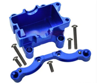 GPM for TAMIYA TT01D TT01 TT01E 1:10 Aluminum Front Damper Plate with Gearbox  - Image 1 of 4