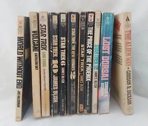 9 Mixed Authors Star Trek And 2 Gordon R. Dickerson Paperback Books - Picture 1 of 12