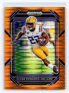 2023 Panini Prizm Draft Picks Football Clyde Edwards-Helaire Gold Pulsar SP /49 - Picture 1 of 2