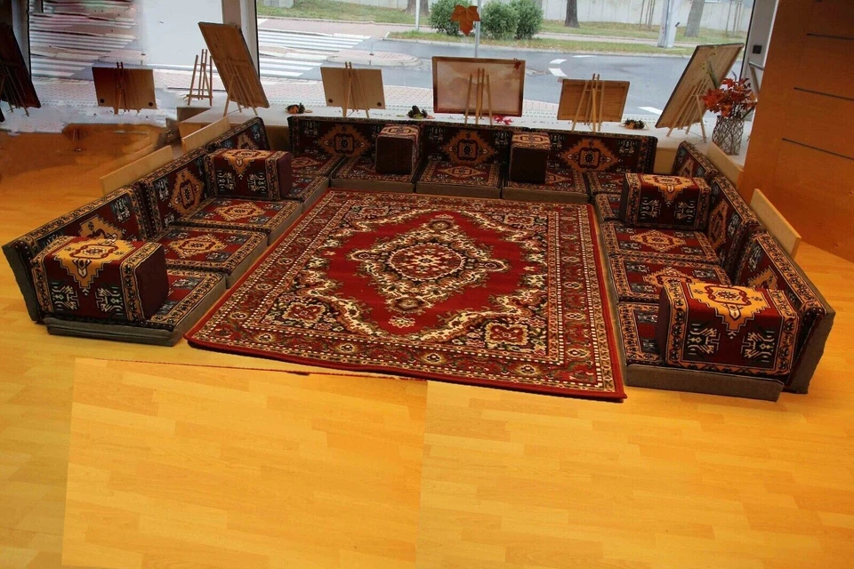 Sark Kösesi Orientalische Sitzecke 29-tlg. Orientalisches Sitzkissen 🌟✅ - Bild 1 von 4