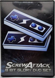ScrewAttack 8 Bit Glory With Set 3 DVD's Video Game Vault Bonus Content - Imagen 1 de 4