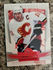 2006-07 Fleer Hot Prospects Jarome Iginla #15 Calgary Flames Legend