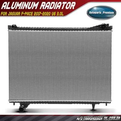 1x Radiator for Jaguar F-Pace 2017 2018 2019 2020 V6 3.0L GAS DOHC Supercharged - Image 1 of 4