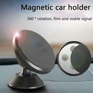 Universal 360 ° Magnetische Auto Halterung Handy Halter Aluminium W7Y1