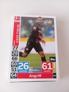 Match attax card Isaac gravel Thelin Bayer Leverkusen NEW 