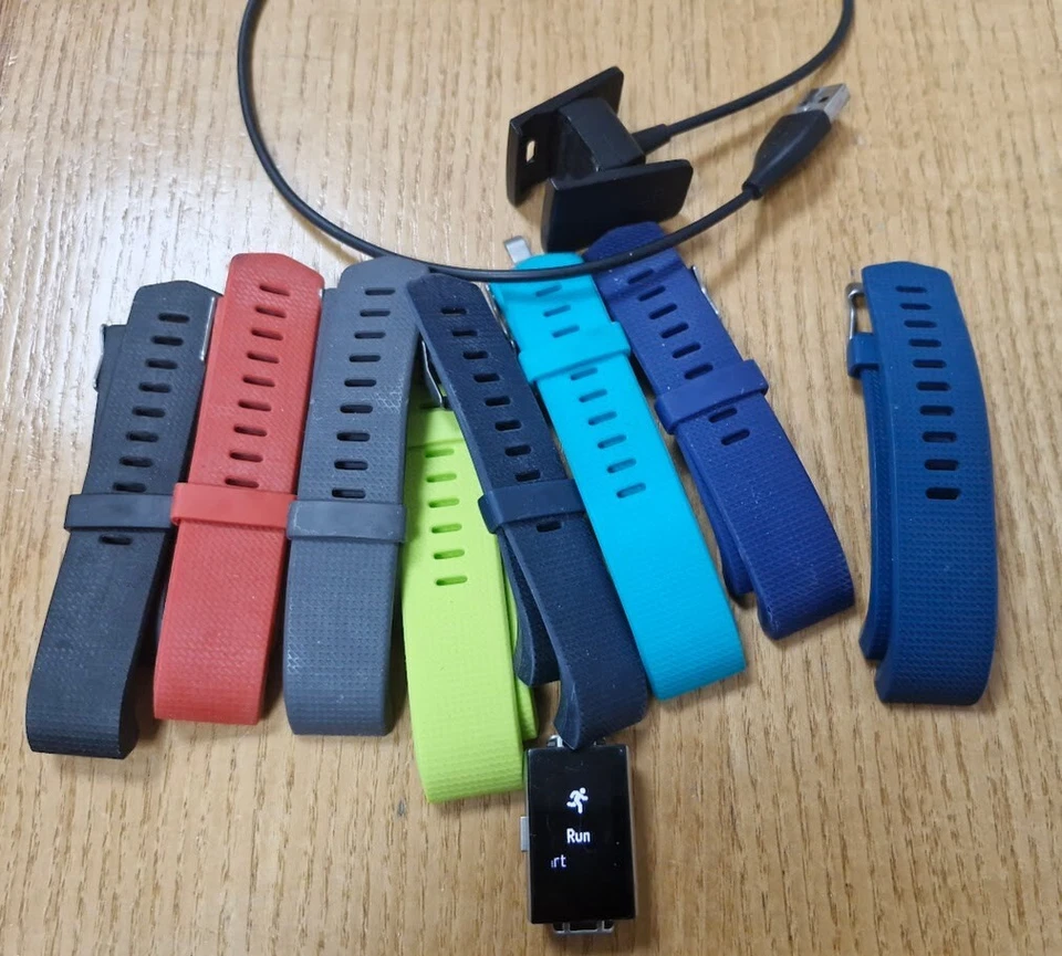 Fitbit Charge 2 Heart Rate and Fitness Wristband - Blue - Image 1 of 2