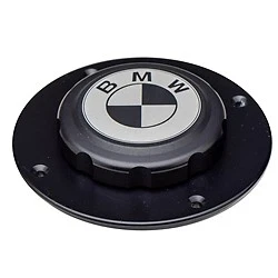 Tapa del tanque de combustible negra con logotipo blanco - BMW K Bike, FTC-KB-Blk-Wht Foto 1 de 3