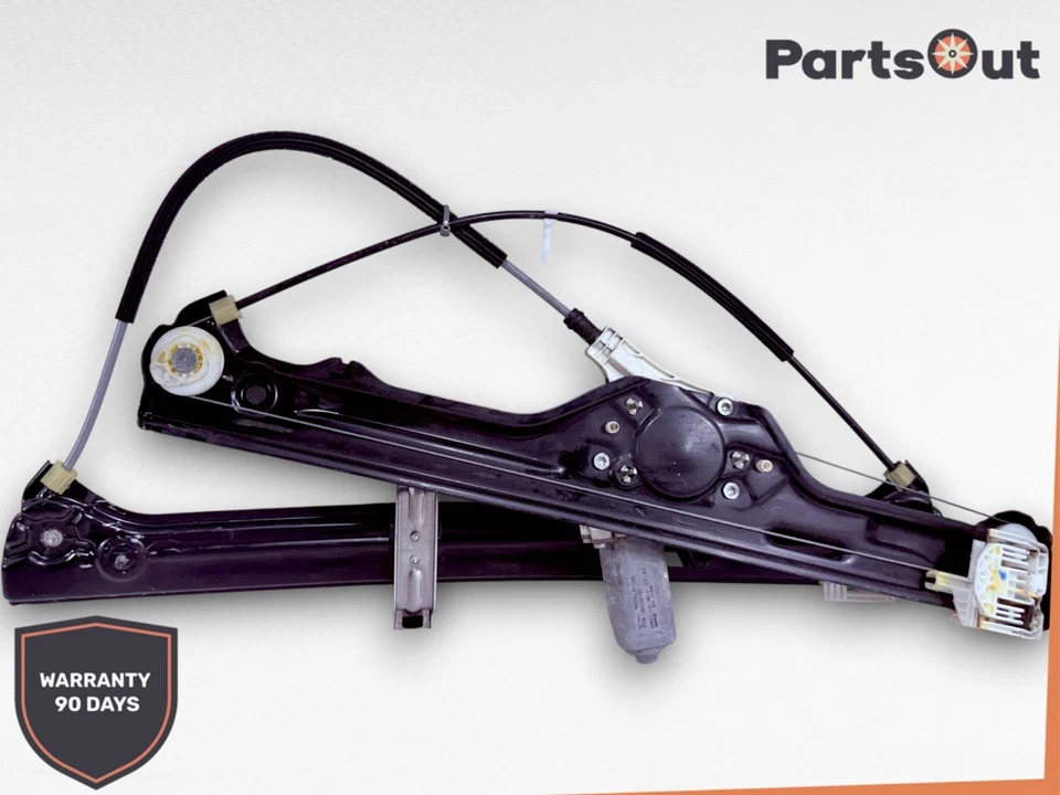 2007-2013 BMW X5 E70 DIANTEIRO ESQUERDO MOTORISTA PORTA LATERAL JANELA REGULADOR COM MOTOR FABRICANTE DE EQUIPAMENTO ORIGINAL - Imagem 1 de 4