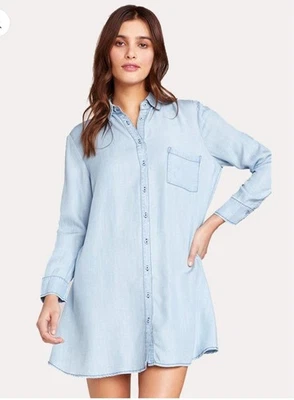Nuevo con etiquetas Vestido Azul BB Dakota Shirty Personality - Pequeño - $98 - Denim  Foto 1 de 4