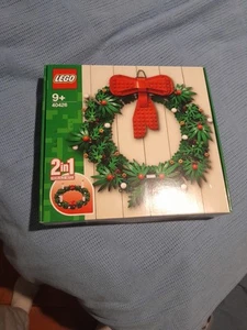 LEGO 2 IN 1 CHRISTMAS WREATH 40426 - NEW - Picture 1 of 4