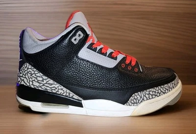 Size 10 - Jordan 3 Retro OG Mid Black Cement - Image 1 of 4